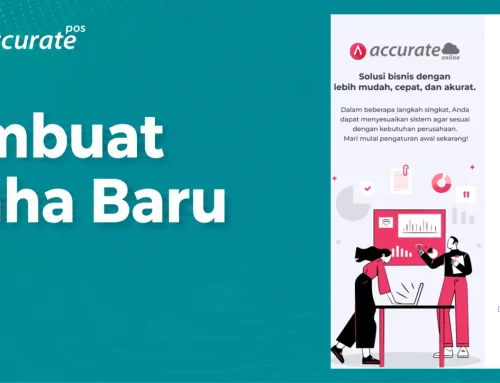 Cara membuat Data Usaha baru Accurate POS