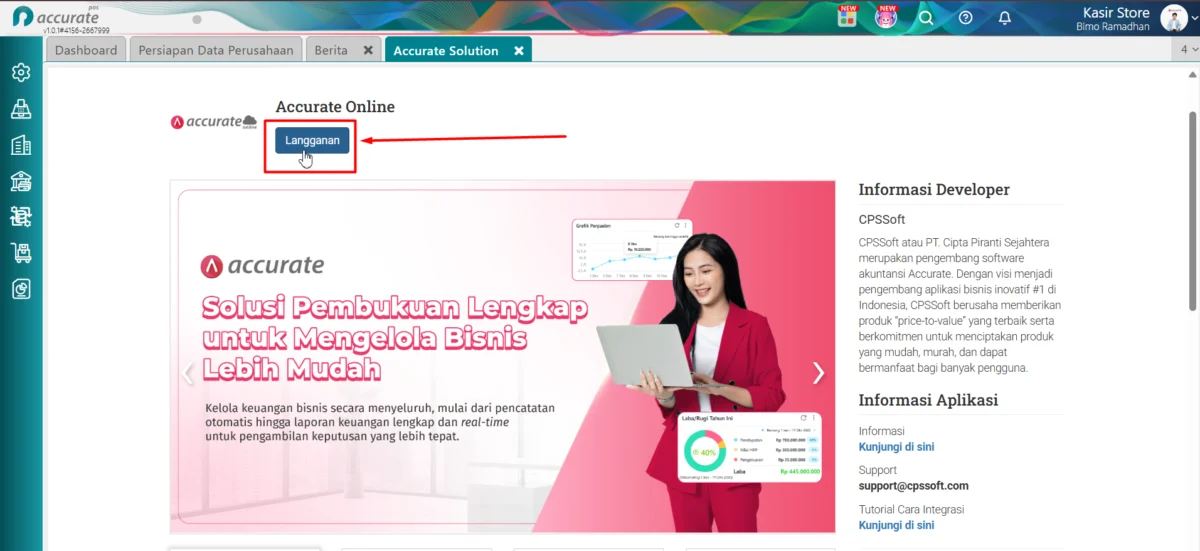 integrasi accurate pos ke accurate online 2